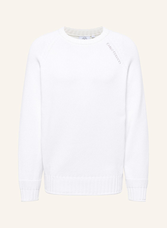 CARLO COLUCCI Feinstrickpullover - Carat DIVINA WEISS