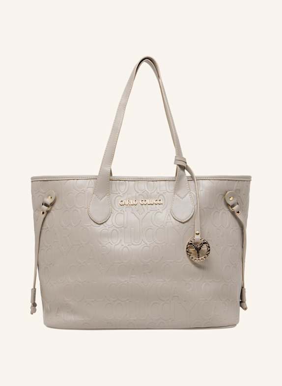 CARLO COLUCCI Shopper DOBLONI GRAU