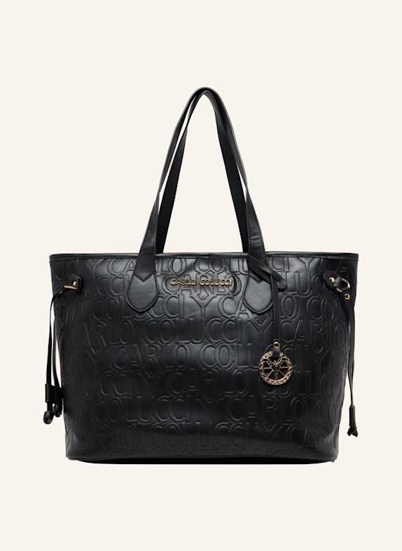 CARLO COLUCCI Shopper DOBLONI SCHWARZ