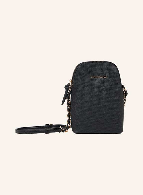CARLO COLUCCI Minitasche in Bastoptik DEVALIER SCHWARZ