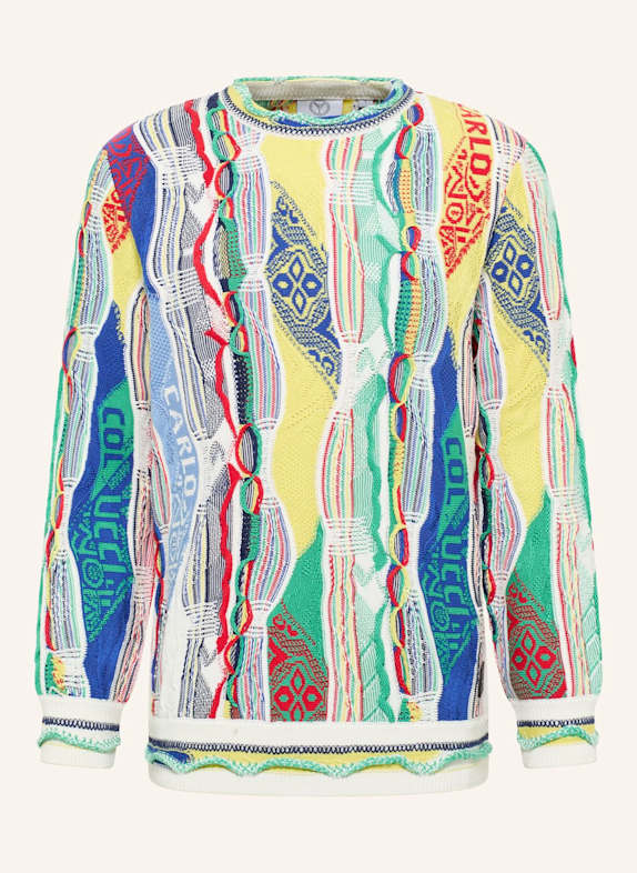 CARLO COLUCCI Strickpullover ERSINI WEISS