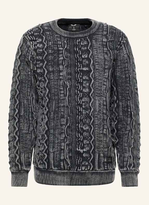 CARLO COLUCCI Strickpullover - Carat 2.0 ERRERA SCHWARZ