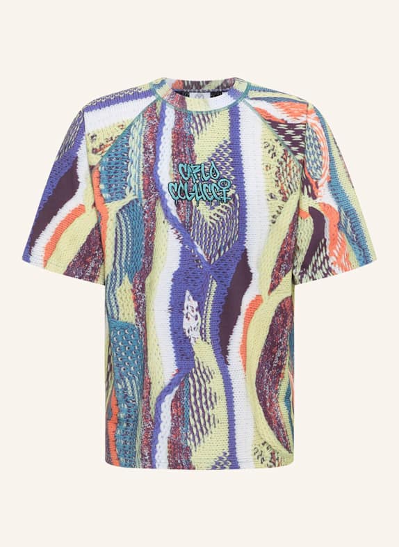 CARLO COLUCCI Oversize T-Shirt - Zoom in ETTORI GELB