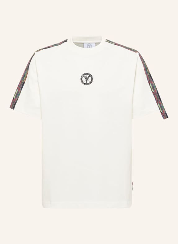 CARLO COLUCCI Raglan T-Shirt - COLUCCI Tapes EVOLI WEISS