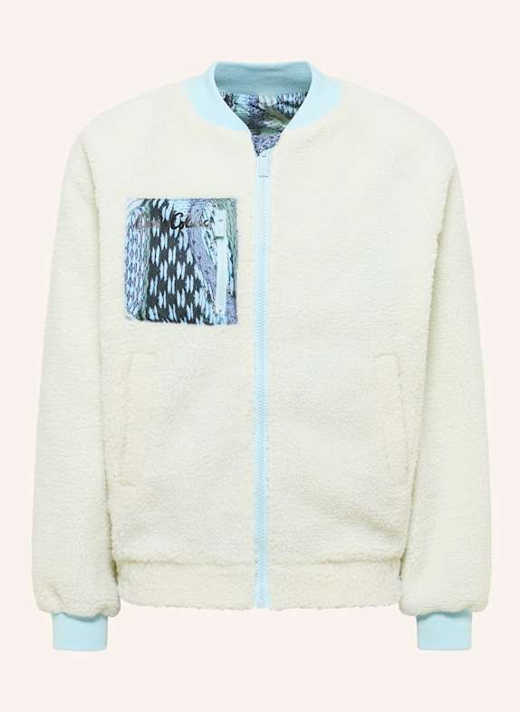 CARLO COLUCCI Wende Bomber Teddy Jacke - Zoom in ESPOSITELLO WEISS