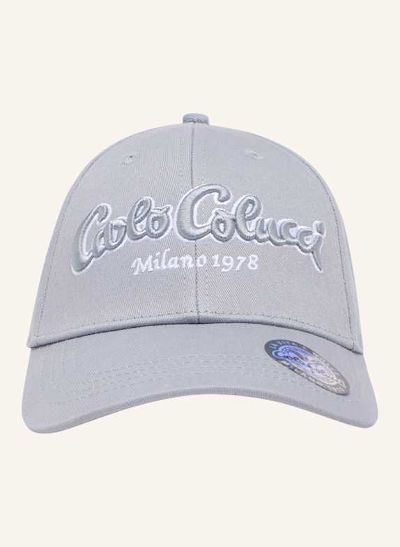 CARLO COLUCCI Unisex Basic Basecap ELEZI GRAU