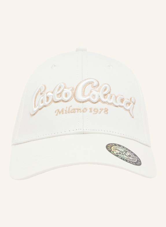 CARLO COLUCCI Unisex Basic Basecap ELEZI WEISS