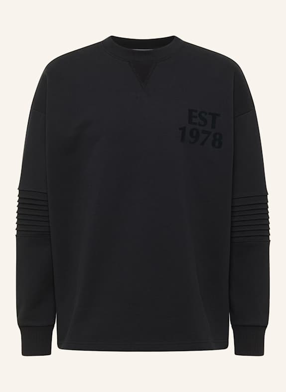 CARLO COLUCCI Sweatshirt - CLEAN CAPSULE FAUSTINI SCHWARZ