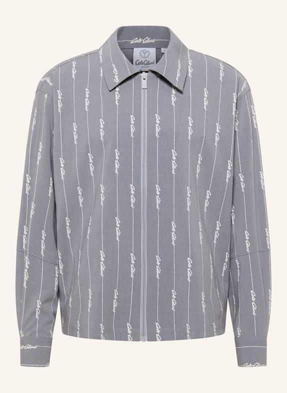 CARLO COLUCCI Tracksuit Jacke - CASUAL SUIT FAVARATO GRAU