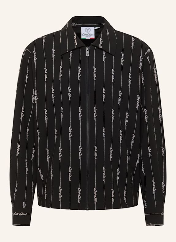 CARLO COLUCCI Tracksuit Jacke - CASUAL SUIT FAVARATO SCHWARZ