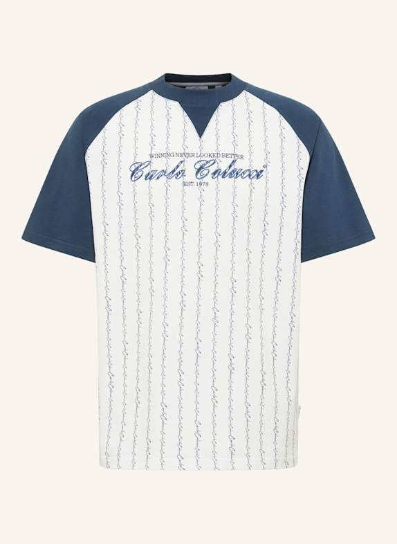 CARLO COLUCCI T-Shirt - MATCH POINT FARA BLAU