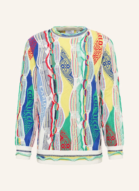 CARLO COLUCCI Strickpullover ERSINI WEISS
