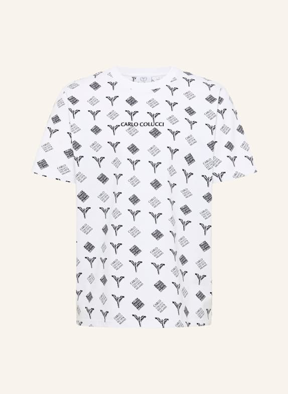CARLO COLUCCI Logo T-Shirt - Black Friday FALCHI WEISS
