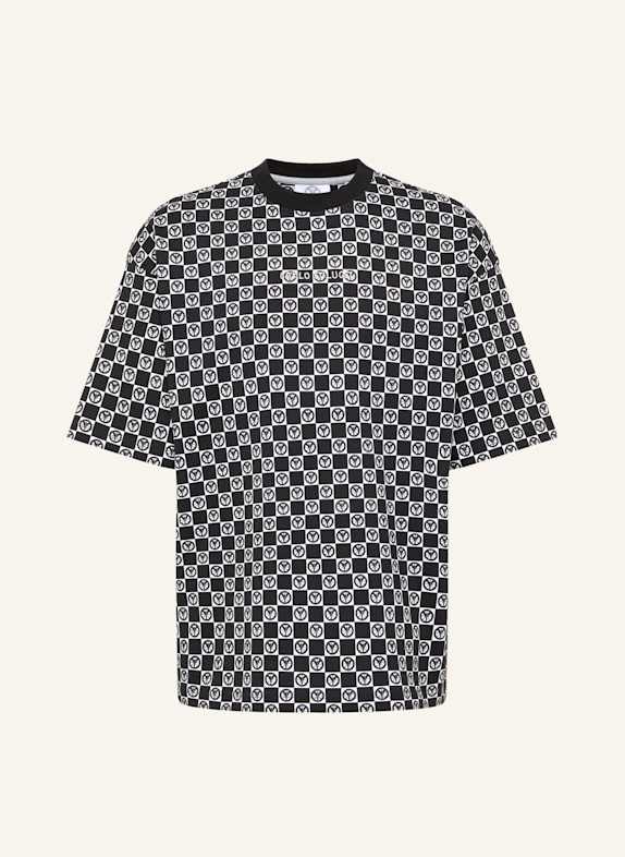 CARLO COLUCCI T-Shirt - Mosaic Legacy FEDERSPIEL SCHWARZ