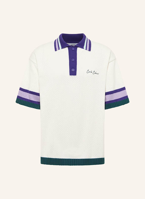 CARLO COLUCCI Mesh Poloshirt - MATCH POINT FAULHABER WEISS