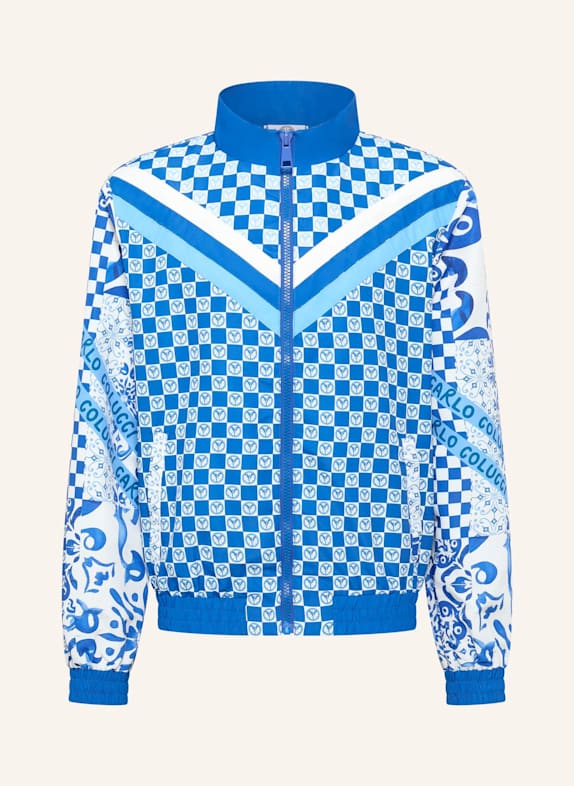 CARLO COLUCCI Tracksuit Jacke - Mosaic Legacy FEDRIZZI DUNKELBLAU