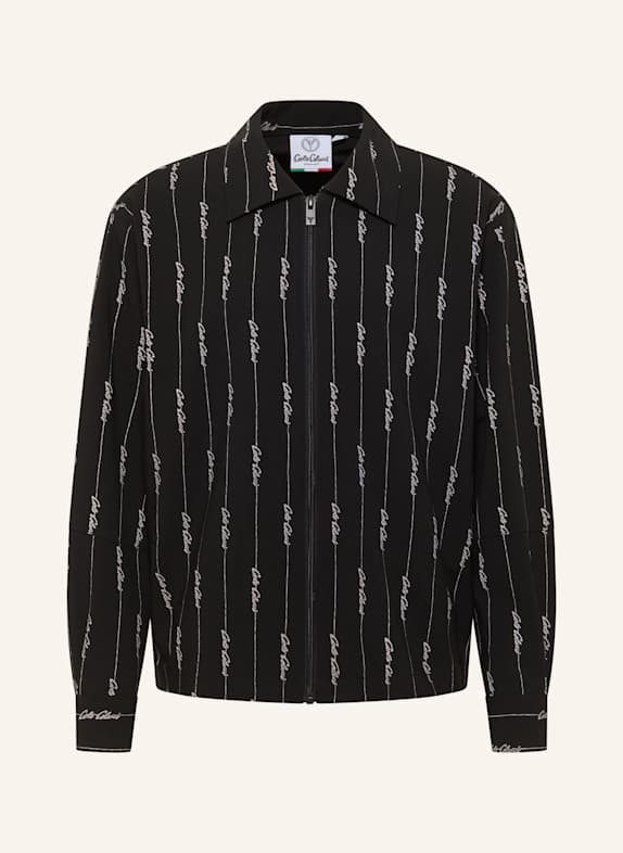 CARLO COLUCCI Tracksuit Jacke - CASUAL SUIT FAVARATO SCHWARZ