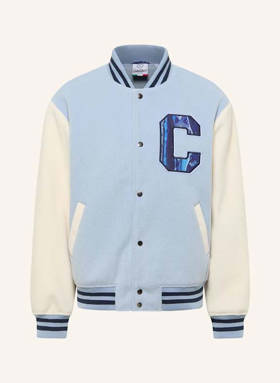 CARLO COLUCCI College Blouson - CLEAN CAPSULE FAYE HELLBLAU