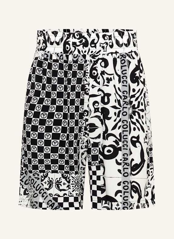 CARLO COLUCCI Shorts - Mosaic Legacy FEDRIGOTTI SCHWARZ