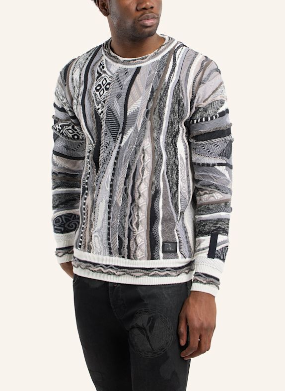 CARLO COLUCCI Strickpullover FEUDO WEISS
