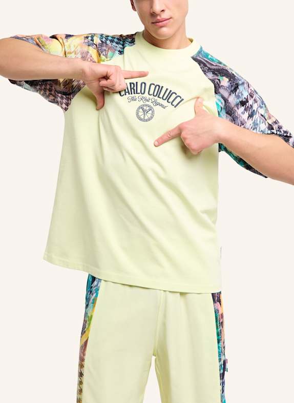 CARLO COLUCCI T-Shirt - The Knit Legend FELICETTI GRÜN