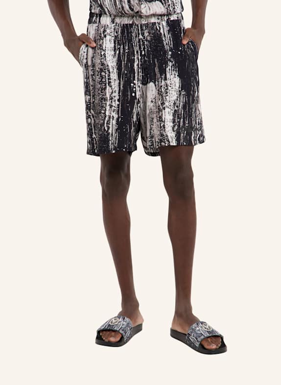 CARLO COLUCCI Short - AI DRIP KNIT FAVRETTO SCHWARZ