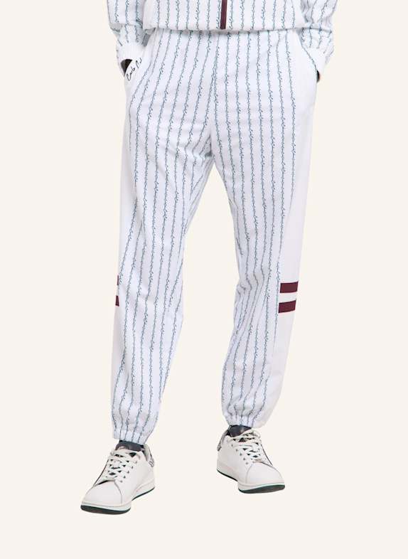 CARLO COLUCCI Tracksuit Hose - MATCH POINT FASSNACHT WEISS