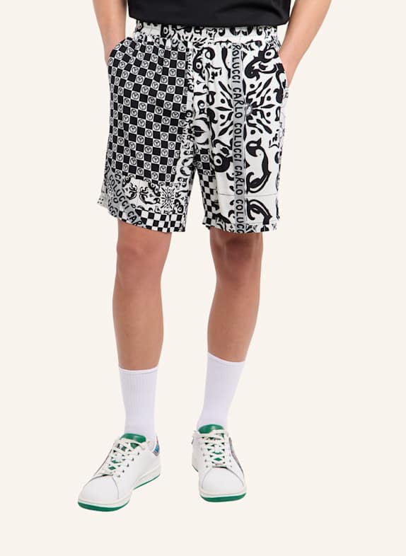 CARLO COLUCCI Shorts - Mosaic Legacy FEDRIGOTTI SCHWARZ