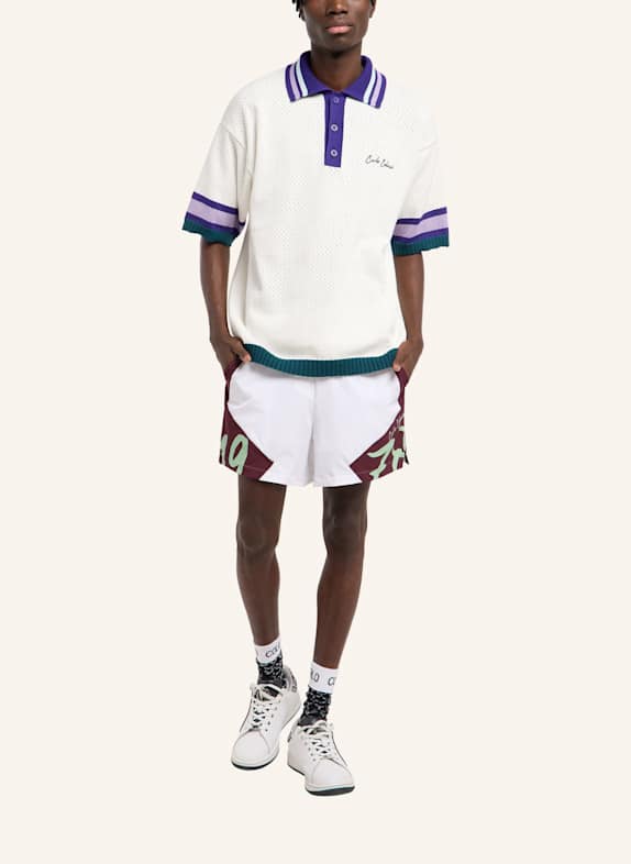 CARLO COLUCCI Mesh Poloshirt - MATCH POINT FAULHABER WEISS