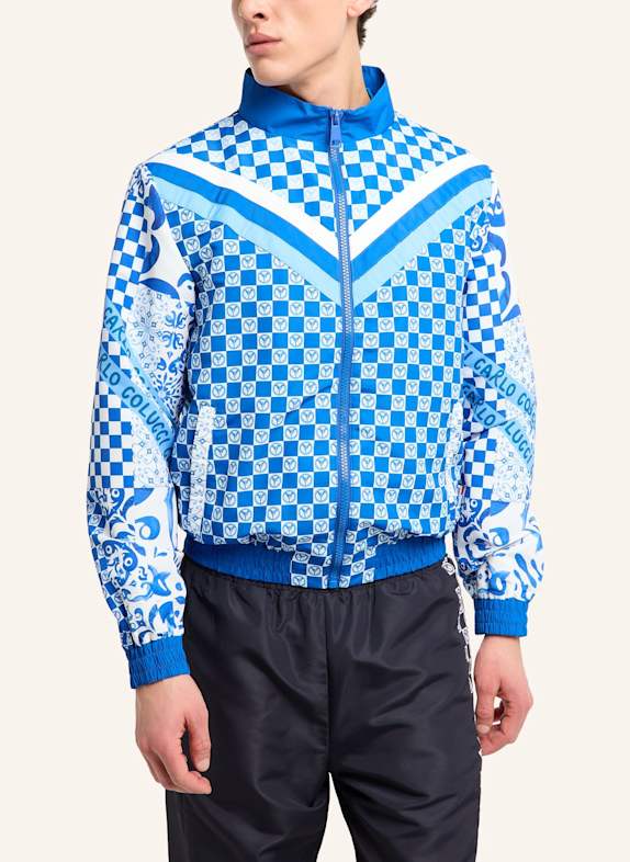 CARLO COLUCCI Tracksuit Jacke - Mosaic Legacy FEDRIZZI DUNKELBLAU