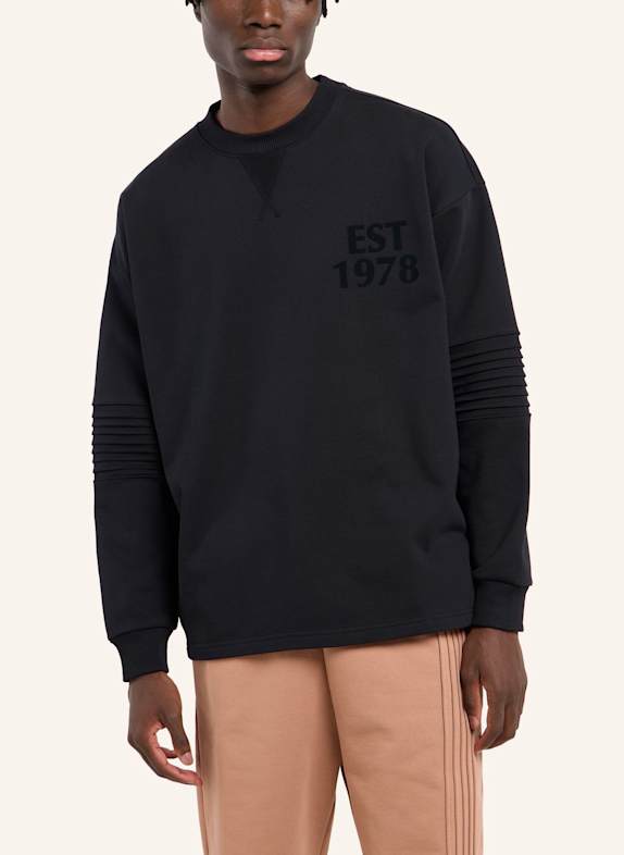 CARLO COLUCCI Sweatshirt - CLEAN CAPSULE FAUSTINI SCHWARZ