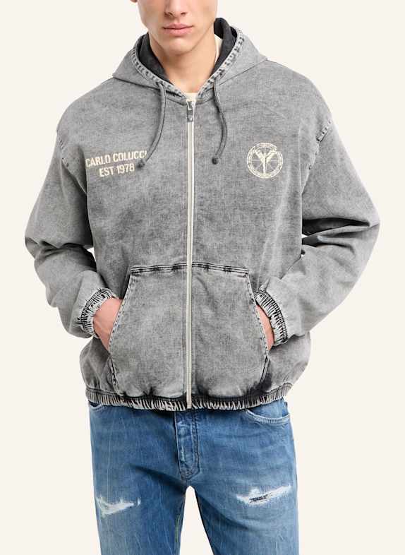 CARLO COLUCCI CARLO COLUCCI Sweatjacke - Almost Denim FELIX SCHWARZ