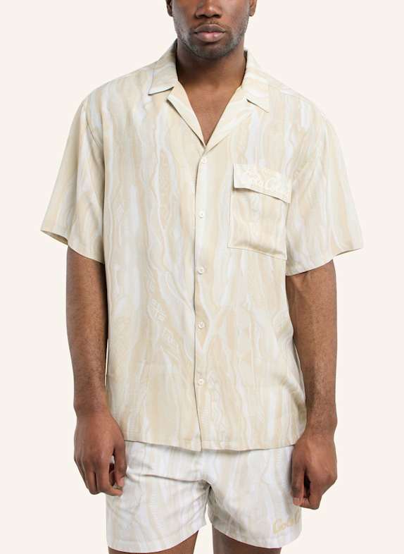CARLO COLUCCI CARLO COLUCCI Hemd - Signature Knit Print FEDERA WEISS