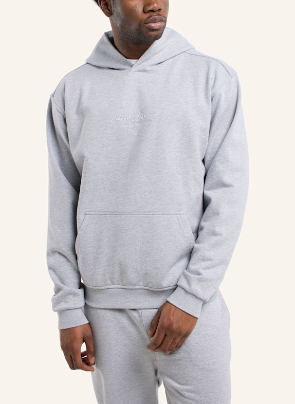 CARLO COLUCCI Essential Hoodie - Legacy FRIGO GRAU
