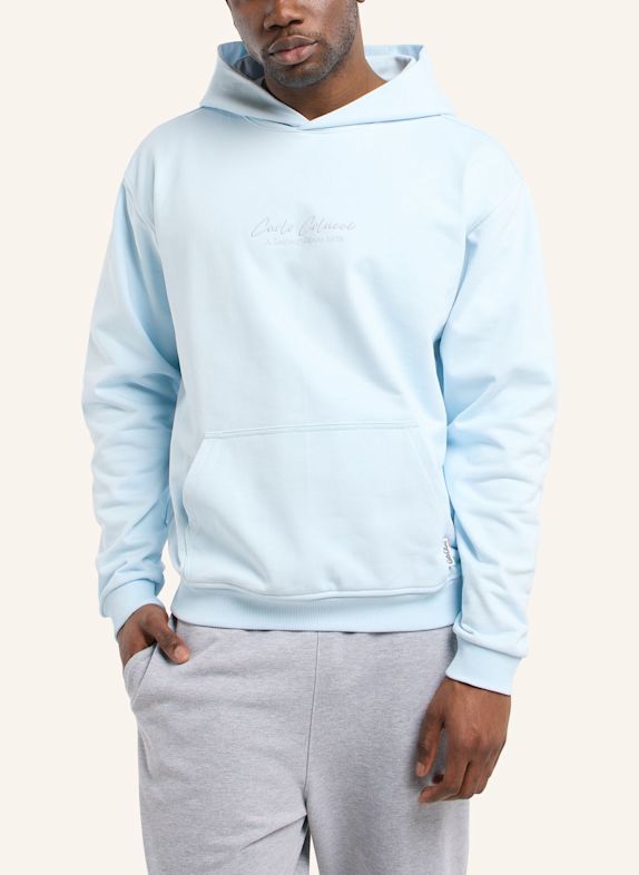 CARLO COLUCCI Essential Hoodie - Legacy FRIGO HELLBLAU