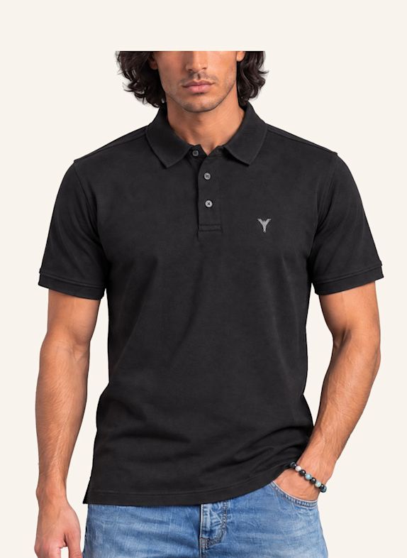 CARLO COLUCCI Poloshirt - Carlos Classic FRANER SCHWARZ