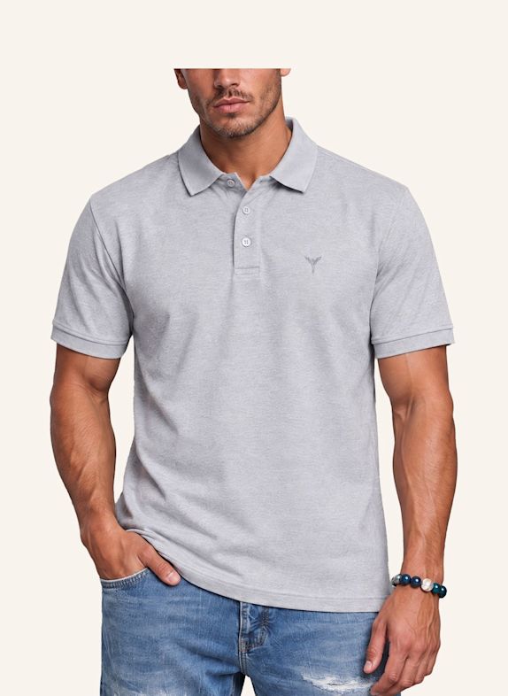 CARLO COLUCCI Poloshirt - Carlos Classic FRANER GRAU