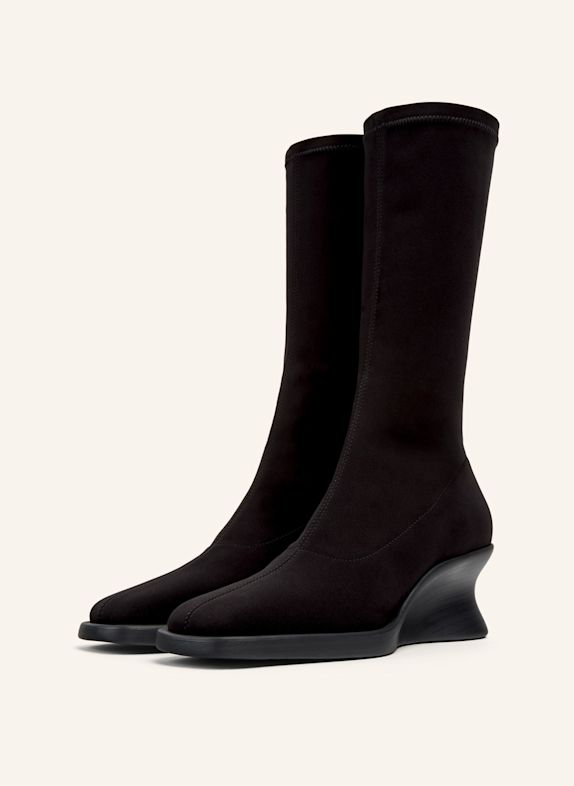 CAMPER Hoher Stiefel LOUISE SCHWARZ