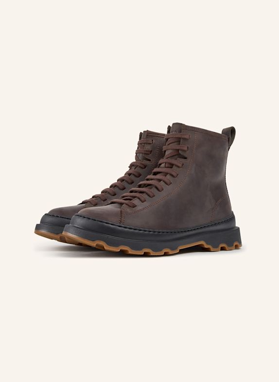 CAMPER Stiefeletten BRUTUS+ DUNKELBRAUN