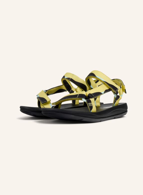 CAMPER Sandalen MATCH GELB/ SCHWARZ/ WEISS