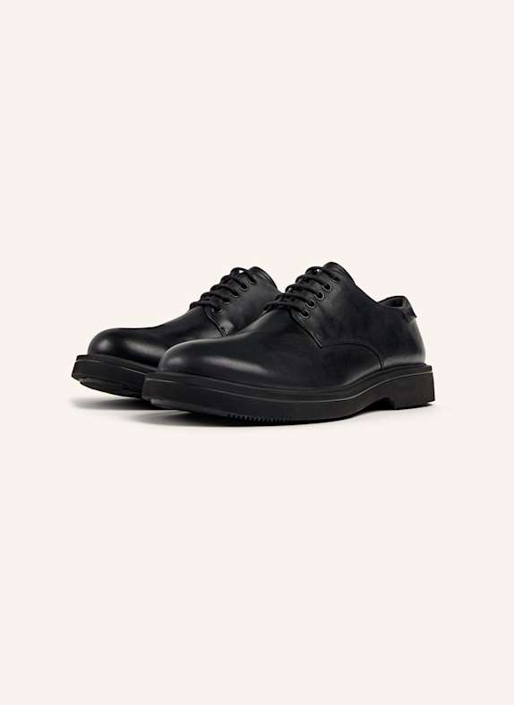 CAMPER Schnürschuhe NORMAN SCHWARZ