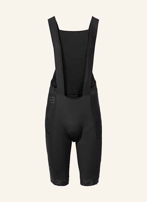 VAUDE Radhose mit Trägern und gepolstertem Einsatz M KURO BIB  TH II SCHWARZ