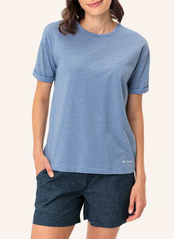 VAUDE T-Shirt MINEO BLAU