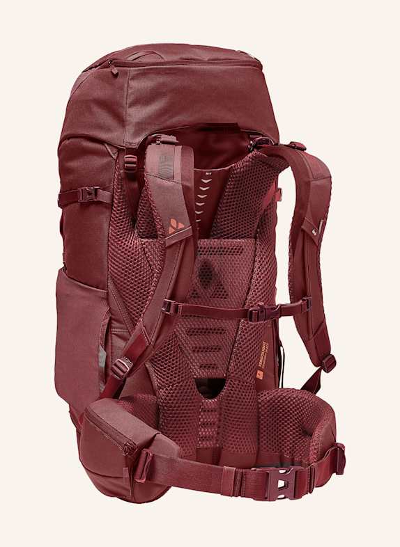 VAUDE Rucksack ASYMMETRIC 48+8 56 l ROT