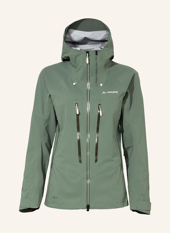 VAUDE Outdoor-Jacke W MONVISO 3L J GRÜN