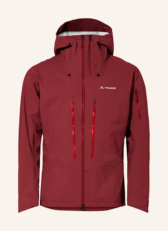 VAUDE Hardshell-Skijacke ROT