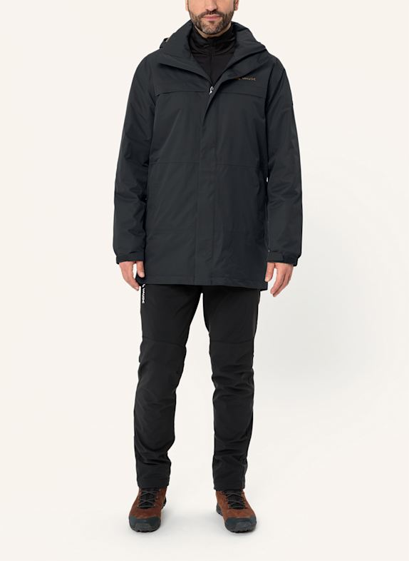 VAUDE Parka ESCAPE SCHWARZ/ BRAUN