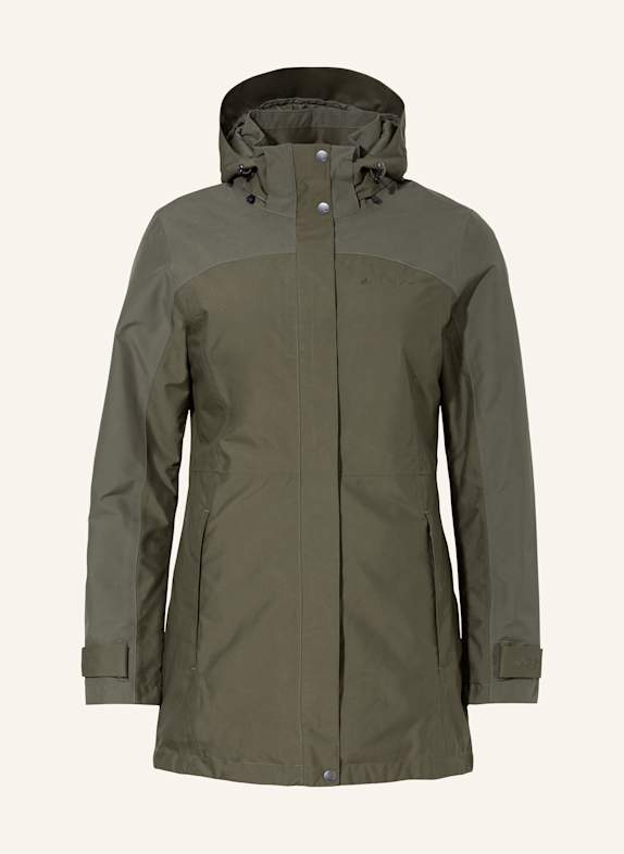 VAUDE Funktionsjacke SKOMER II KHAKI