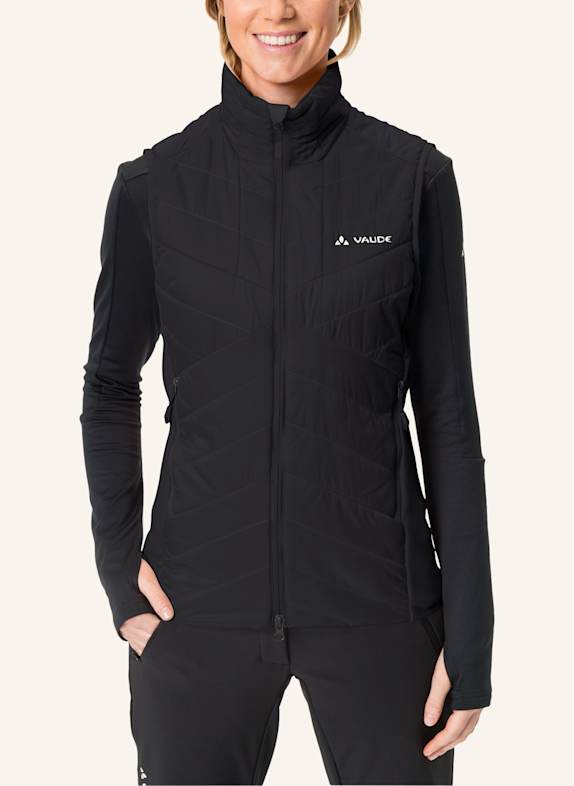VAUDE Hybrid-Steppweste SESVENNA SCHWARZ
