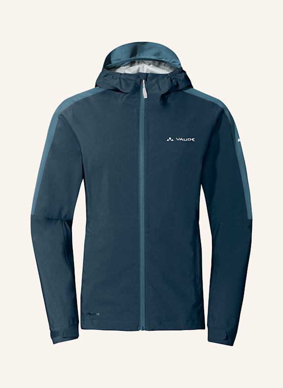 VAUDE Radjacke W MOAB RAIN J II BLAU